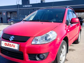 2007 Suzuki SX4 I (Classic), красный, 800000 рублей, вид 1