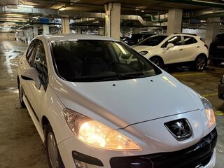 2009 Peugeot 308 I, белый, 380000 рублей, вид 1