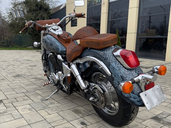 2003 Honda Shadow 750, синий, 690000 рублей - вид 12