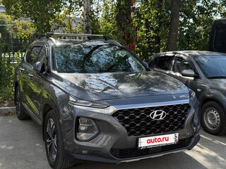 2018 Hyundai Santa Fe IV, серый, 3100000 рублей, вид 2