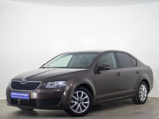 2013 Skoda Octavia III (A7), коричневый, 1129000 рублей, вид 3