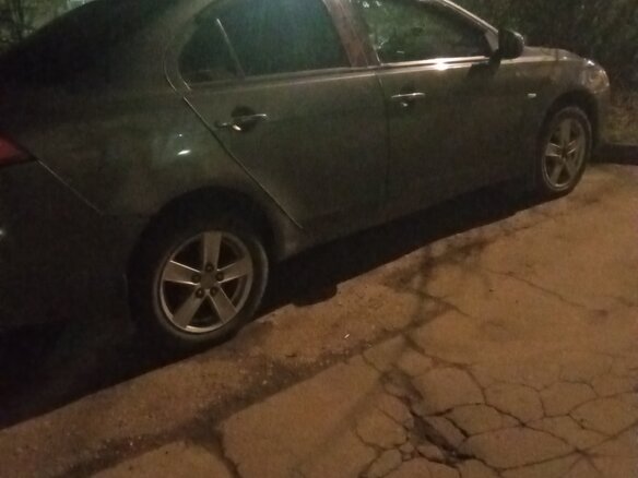 2007 Mitsubishi Lancer X, серый, 390000 рублей - вид 5