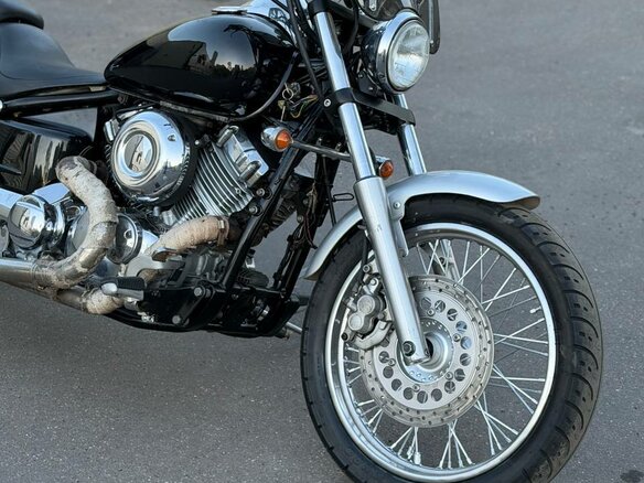 1997 Yamaha XVS400 Drag Star, чёрный - вид 7