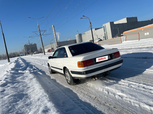 1991 Audi 100 IV (C4), белый, 295000 рублей - вид 11