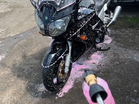 2002 Yamaha FJR1300, чёрный, 550000 рублей, вид 3