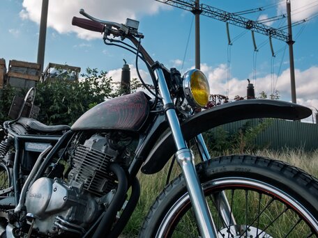 2002 Honda CB 400SS, красный, 450000 рублей, вид 4