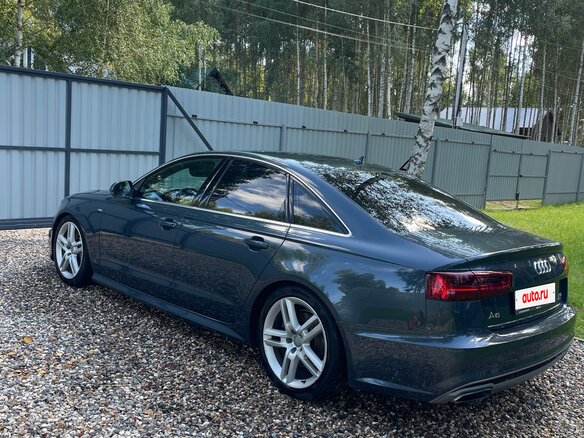 2015 Audi A6 IV (C7) Рестайлинг, серый, 2650000 рублей - вид 5