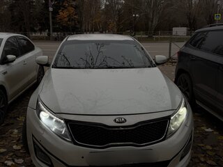 2014 Kia Optima III Рестайлинг, белый, 930000 рублей, вид 2