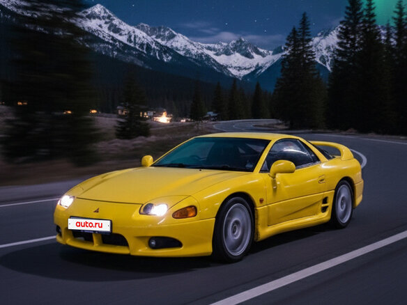 1997 Mitsubishi GTO II (Z15A), жёлтый, 1000000 рублей - вид 1