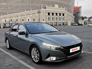 2021 Hyundai Elantra VII (CN7), серый, 2000000 рублей, вид 1