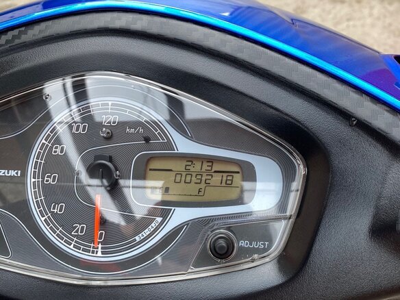 2016 Suzuki Address 125, синий, 165000 рублей - вид 5