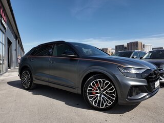 2022 Audi Q8 55 TFSI I (4M), серый, 11000000 рублей, вид 4