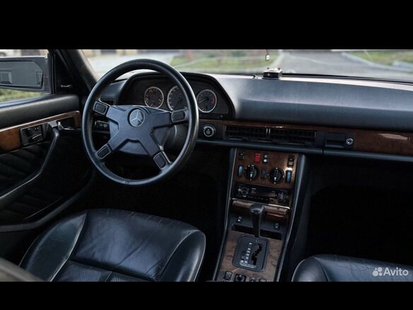 1991 Mercedes-Benz S-Класс 300 II (W126) Рестайлинг, красный, 1049000 рублей - вид 24