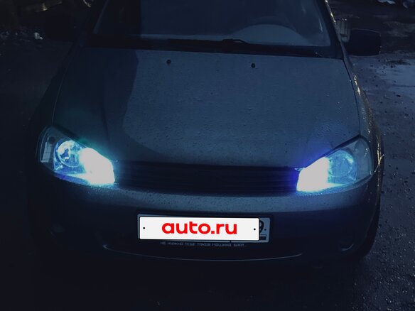 2010 Lada (ВАЗ) Kalina I, серый, 270000 рублей - вид 3
