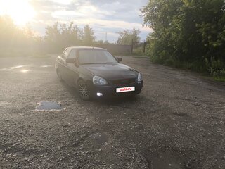 2014 Lada (ВАЗ) Priora I Рестайлинг, синий, 430000 рублей, вид 4