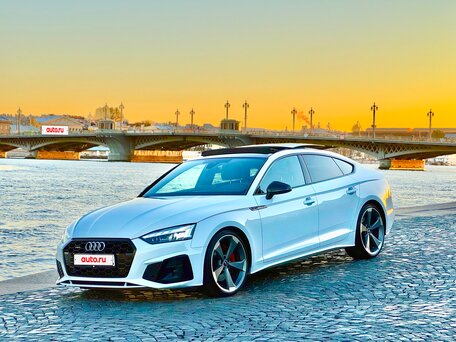 2021 Audi A5 Sportback 50 TDI II (F5) Рестайлинг, белый, 5950000 рублей, вид 5
