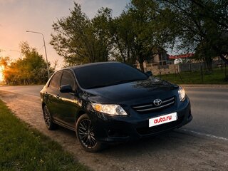 2007 Toyota Corolla AMT X (E140, E150), синий, 600000 рублей, вид 3