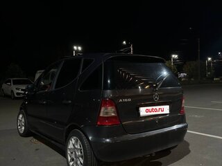 2000 Mercedes-Benz A-Класс 160 I (W168), чёрный, 400000 рублей, вид 4