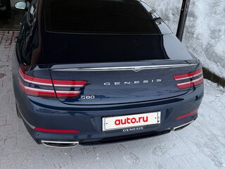 2021 Genesis G80 II, синий, 5800000 рублей, вид 3