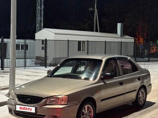 2007 Hyundai Accent ТагАЗ II, бежевый, 429000 рублей, вид 1