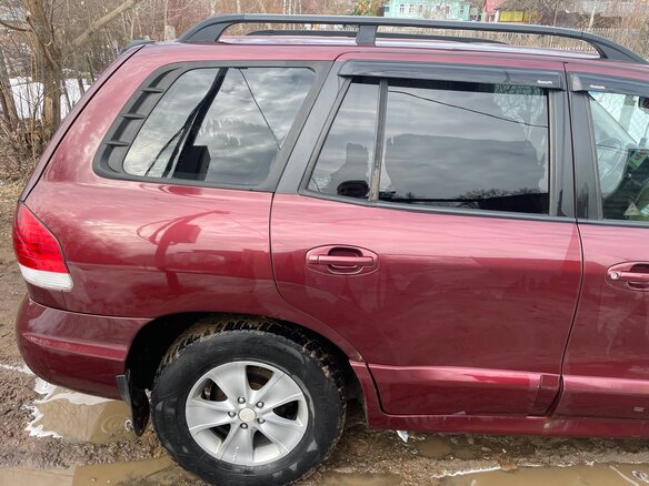 2008 Hyundai Santa Fe Classic Classic, красный, 550000 рублей - вид 2