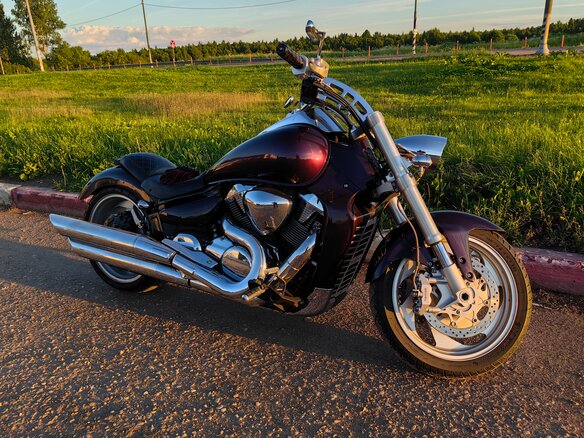 2007 Suzuki Boulevard M109R, фиолетовый, 950000 рублей - вид 15