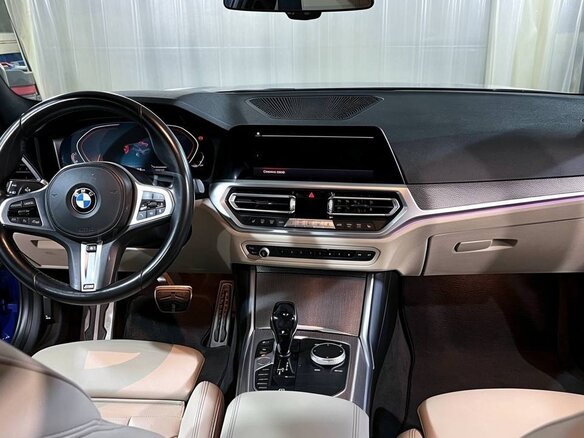 2020 BMW 3 серии 320d xDrive VII (G2x), синий - вид 1