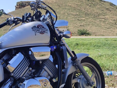2003 Honda Magna, серебристый, 500000 рублей, вид 3