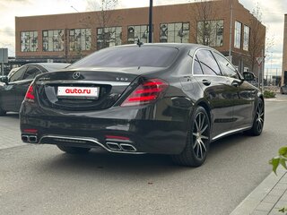 2017 Mercedes-Benz S-Класс AMG 63 AMG Long III (W222, C217) Рестайлинг, чёрный, 7100000 рублей, вид 5