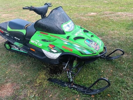 2001 Arctic Cat ZR-Series, зелёный, 340000 рублей, вид 2