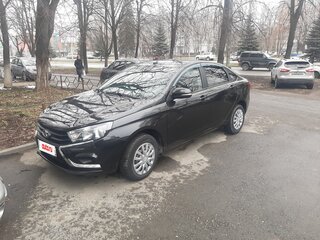 2016 Lada (ВАЗ) Vesta I, чёрный, 750000 рублей, вид 1