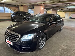 2020 Mercedes-Benz S-Класс 350 d Long VI (W222, C217) Рестайлинг, чёрный, 5500000 рублей, вид 1