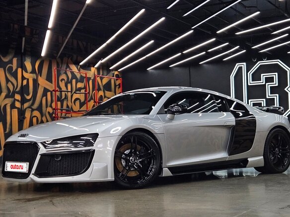 2008 Audi R8 V8 I (Typ 42), серебристый, 4500000 рублей
