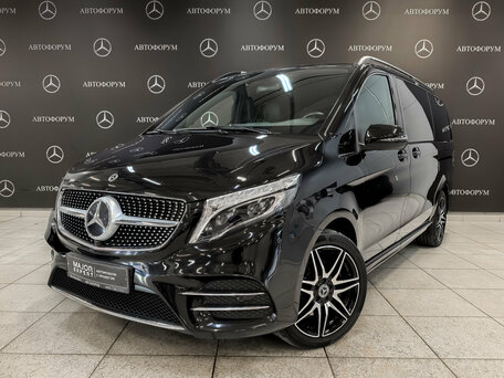 2019 Mercedes-Benz V-Класс Long 220 d длинный III (W447) Рестайлинг, чёрный, 7100000 рублей, вид 1