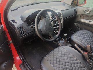 2006 Hyundai Getz I Рестайлинг, красный, 610000 рублей, вид 4