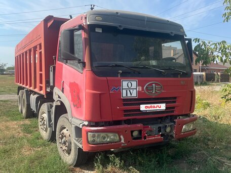 2008 FAW J5 CA3312, красный, 1500000 рублей, вид 1