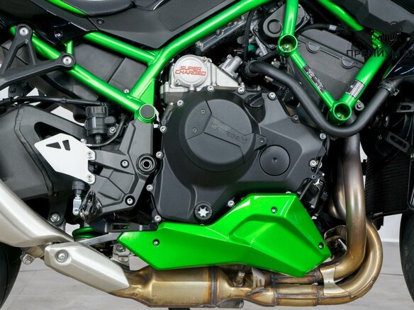 2022 Kawasaki Z H2, чёрный, 1620000 рублей - вид 9