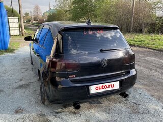 2011 Volkswagen Golf VI, чёрный, 649000 рублей, вид 3