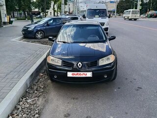 2008 Renault Megane II Рестайлинг, чёрный, 295000 рублей, вид 2