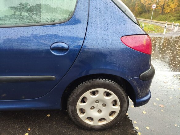 2004 Peugeot 206, синий, 350000 рублей - вид 8