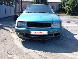 1993 Audi 100 IV (C4), голубой, 230000 рублей, вид 1