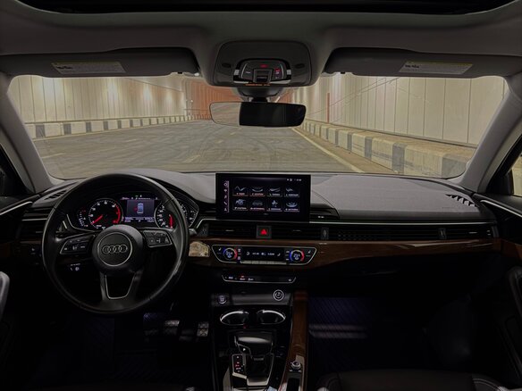 2020 Audi A4 40 TFSI V (B9) Рестайлинг, серый, 3300000 рублей - вид 9