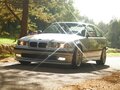 1996 BMW 3 серии 328i III (E36), серебристый, 1700000 рублей - вид 5