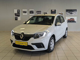 2021 Renault Logan II Рестайлинг, белый, 949500 рублей, вид 3