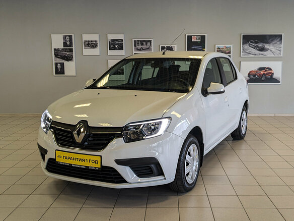 2021 Renault Logan II Рестайлинг, белый, 949500 рублей - вид 3