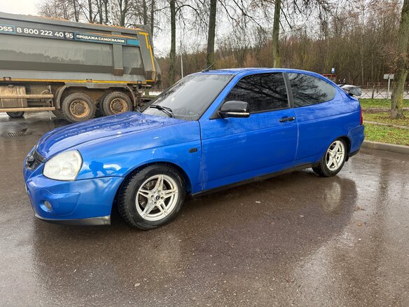 2013 Lada (ВАЗ) Priora I, синий, 280000 рублей - вид 6