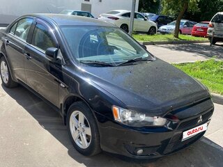 2008 Mitsubishi Lancer X, чёрный, 750000 рублей, вид 2