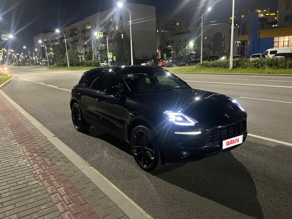 2017 Porsche Macan I, чёрный, 3700000 рублей - вид 1