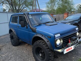 2002 Lada (ВАЗ) 2121 (4x4) I Рестайлинг, синий, 350000 рублей, вид 5