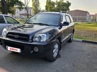 2008 Hyundai Santa Fe Classic Classic, чёрный, 950000 рублей, вид 1